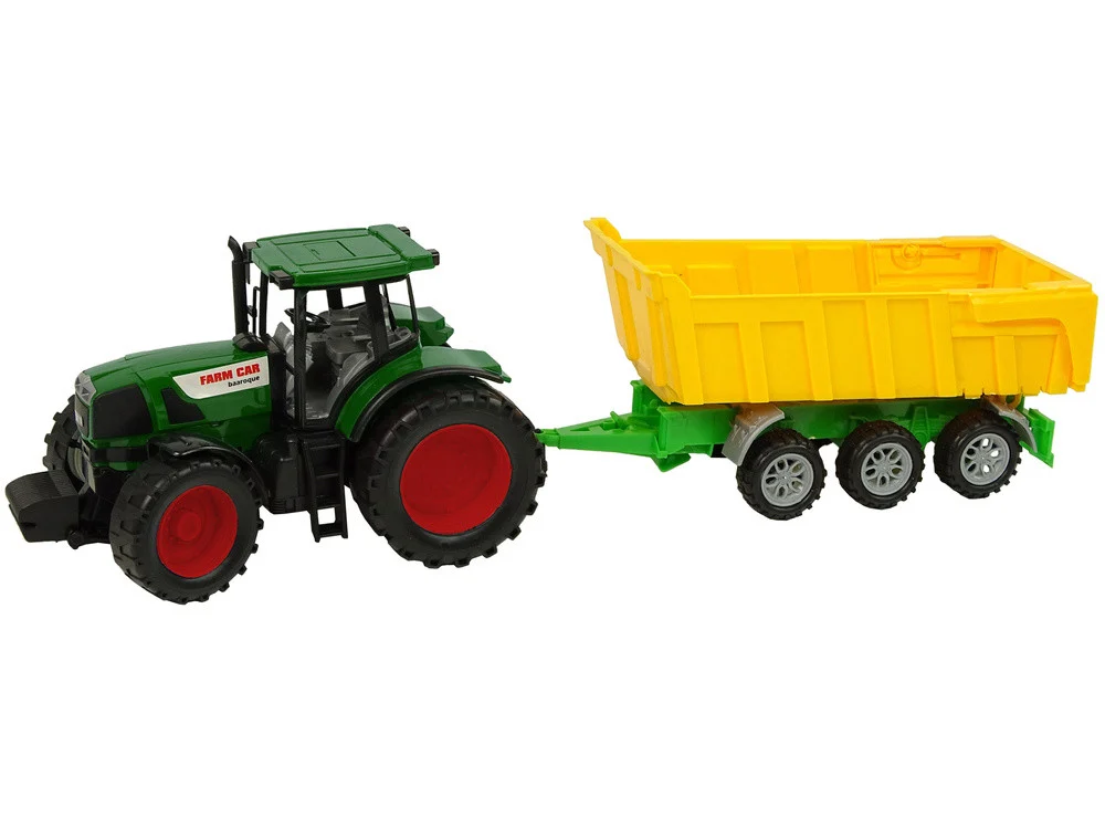 Traktor Crveni Kiper Kamion Žuti Traktor 50 cm_8