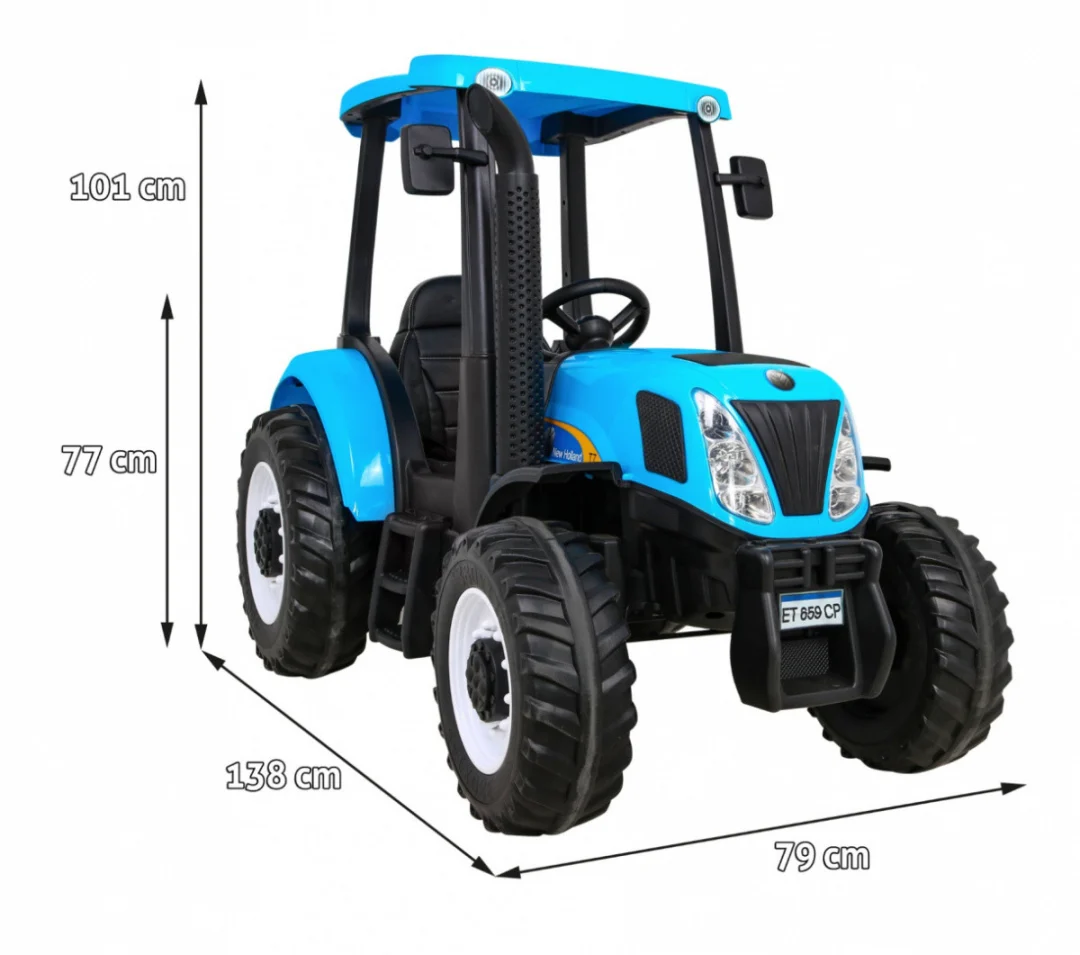 Traktor New Holland T7 na akumulator plavi_3