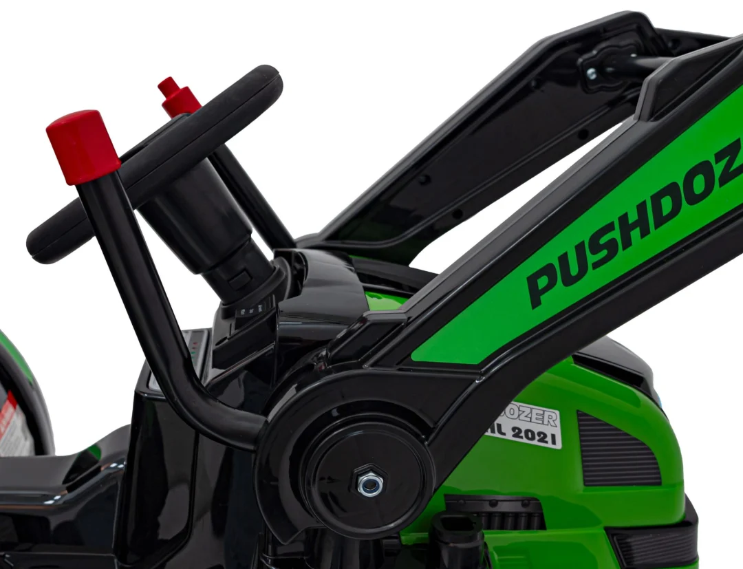 Traktor-bager na akumulator zeleni 12V_15