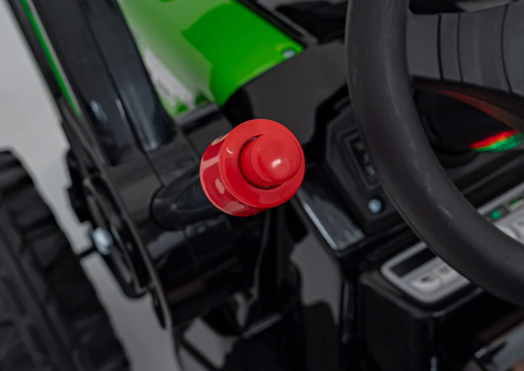 Traktor-bager na akumulator zeleni 12V_18