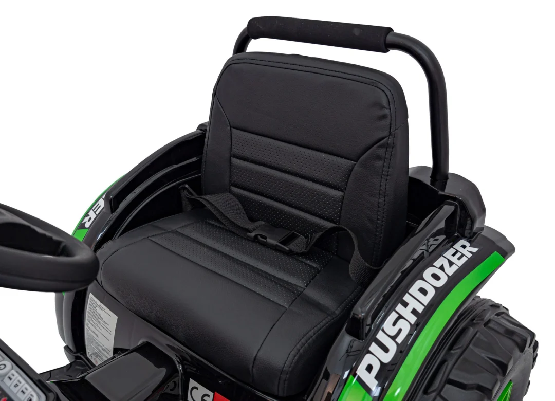Traktor-bager na akumulator zeleni 12V_19