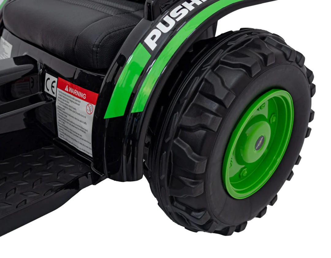 Traktor-bager na akumulator zeleni 12V_23