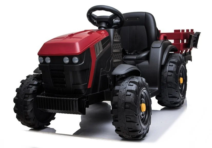 Traktor na akumulator s prikolicom BDM0925 crveni auto na akumulator_6