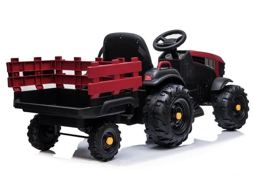 Traktor na akumulator s prikolicom BDM0925 crveni auto na akumulator_7