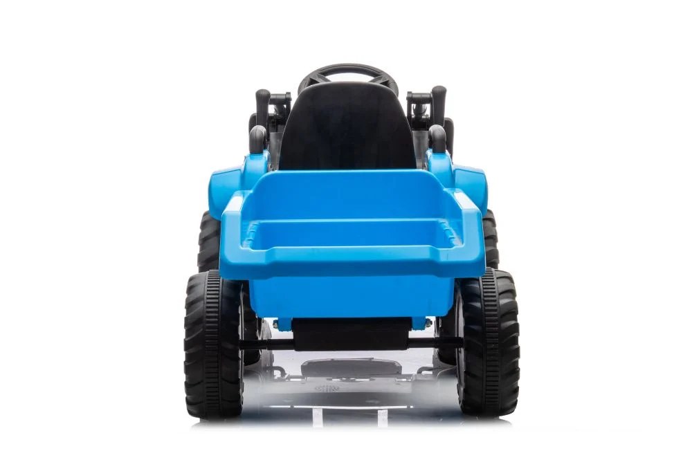 Traktor na baterije s korpom BW-X002A Plava auto na akumulator_3