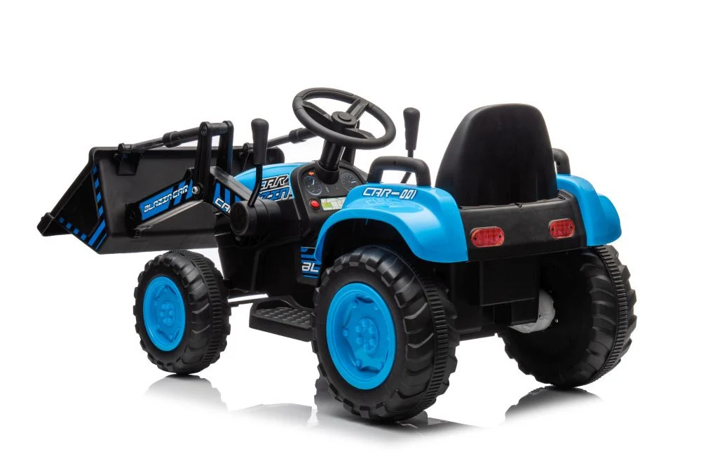 Traktor na baterije s korpom BW-X002A Plava auto na akumulator_9