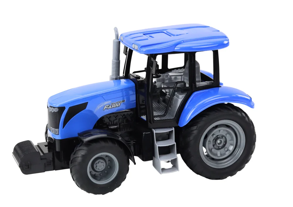 Traktor na daljinsko upravljanje RC 2.4G Zvuči plavo_2