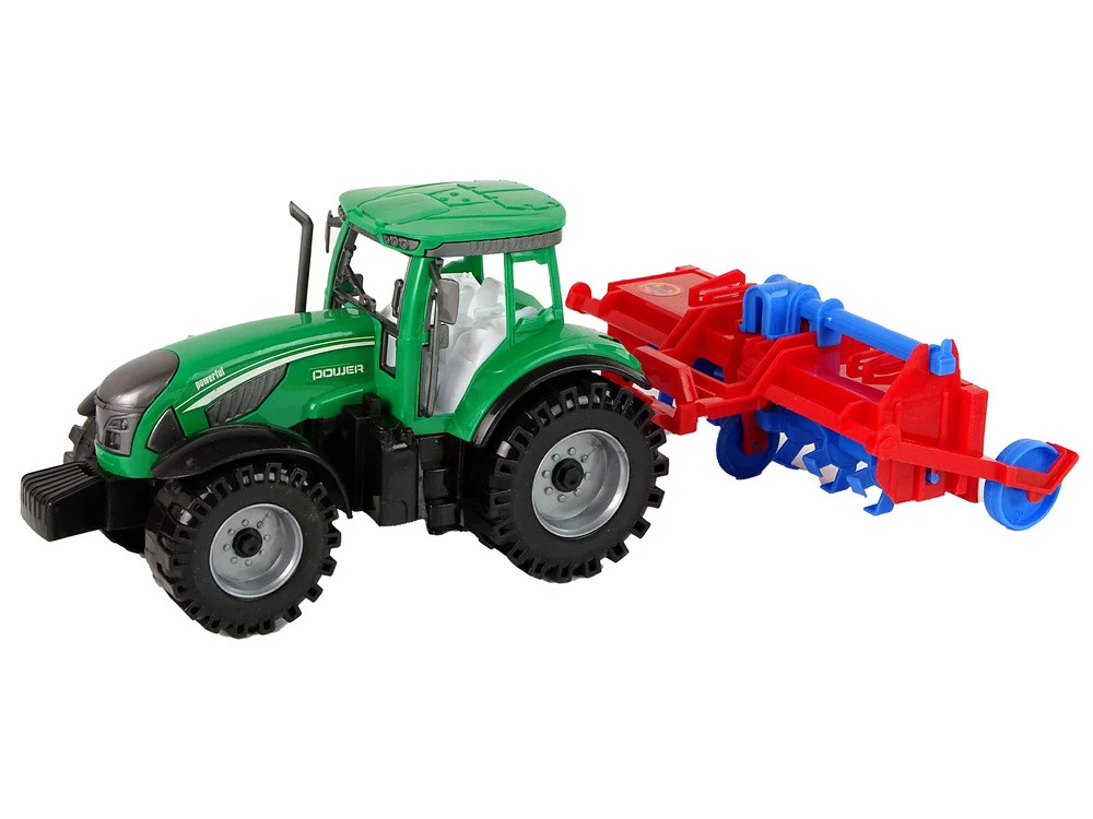 Traktor s pogonom trenja pluga, crveni_2