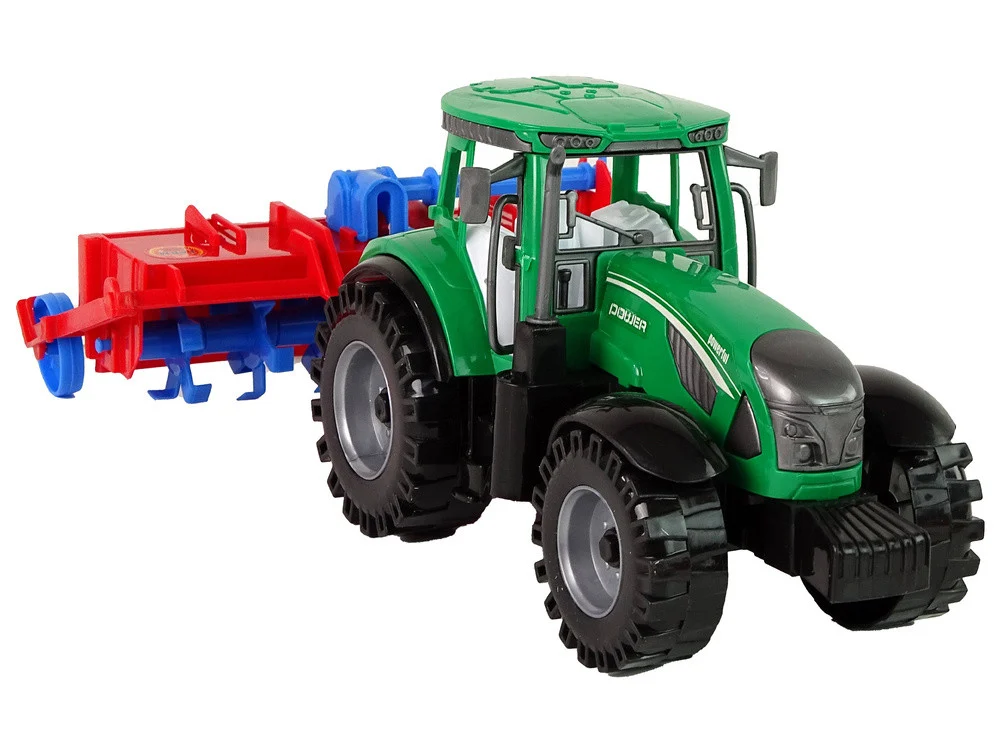 Traktor s pogonom trenja pluga, crveni_6