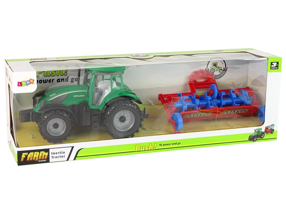 Traktor s pogonom trenja pluga, crveni_7