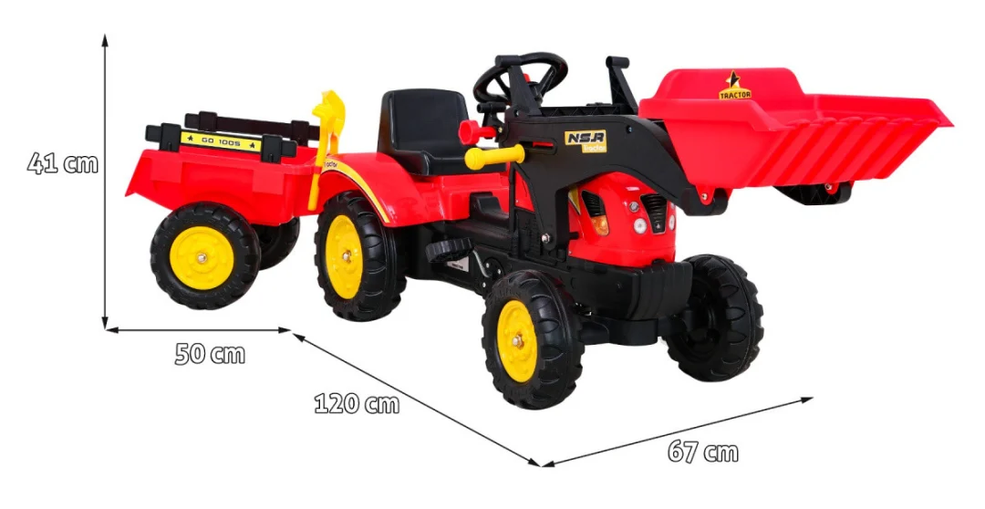 Traktor s prikolicom i kašikom + pribor_2