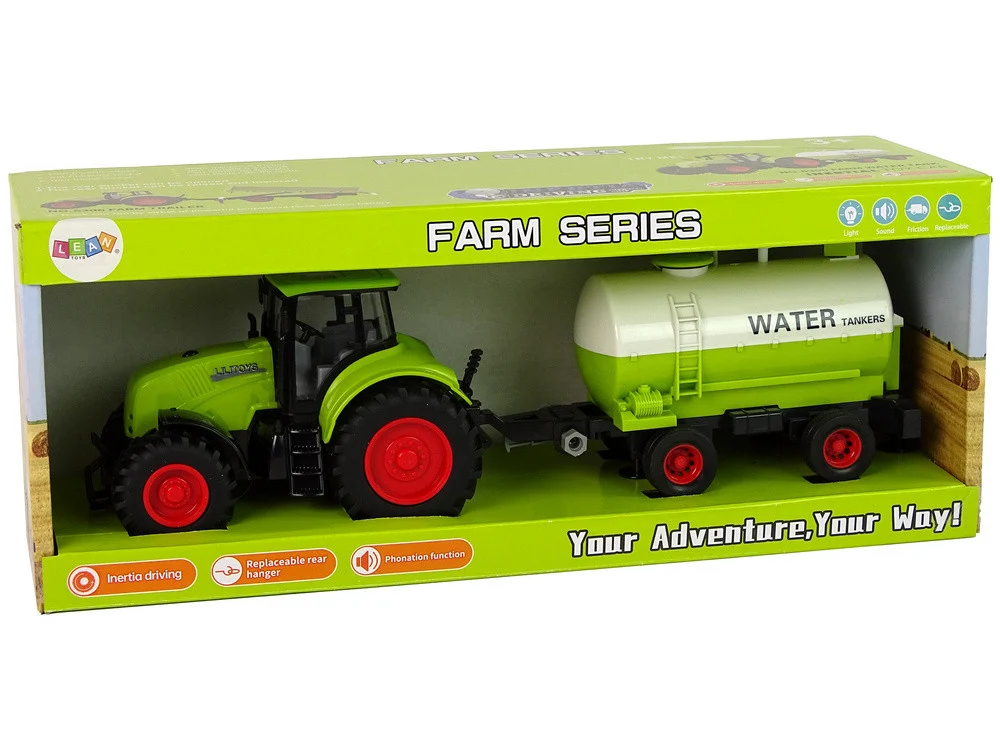 Traktor s prikolicom s velikim kotačima Zelena farma_6