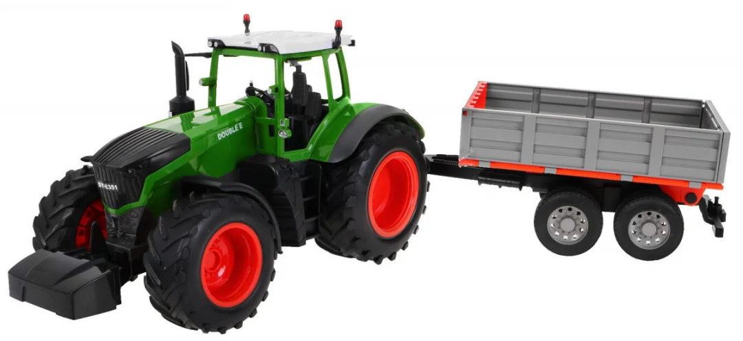 Traktor s prikolicom za djecu 6+ Model na daljinsko upravljanje 1:16 Pokretni dijelovi + zvukovi_5