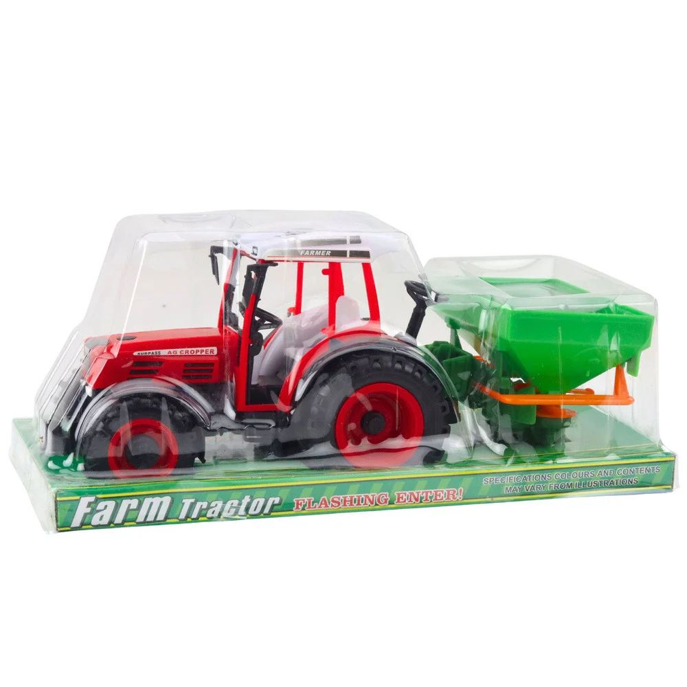 Traktor sa sijačicom crveni 34 cm_5