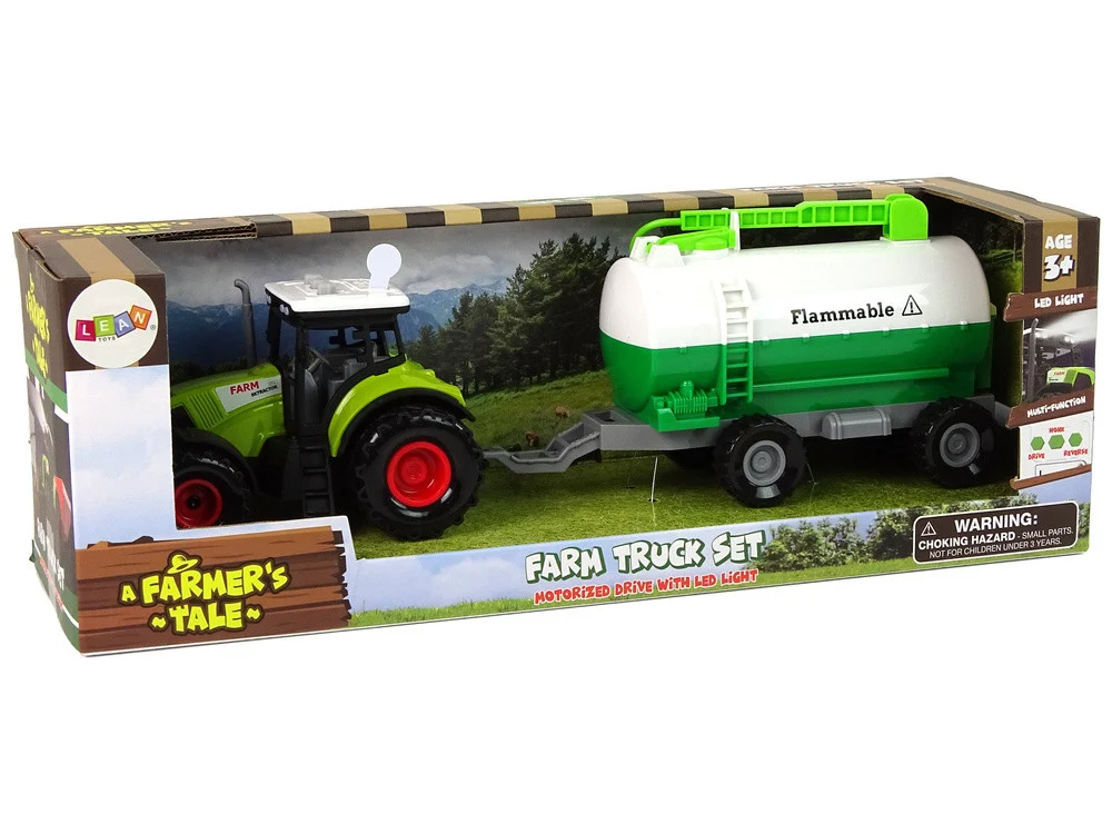 Traktor za djecu s prikolicom i cisternom za auto_6