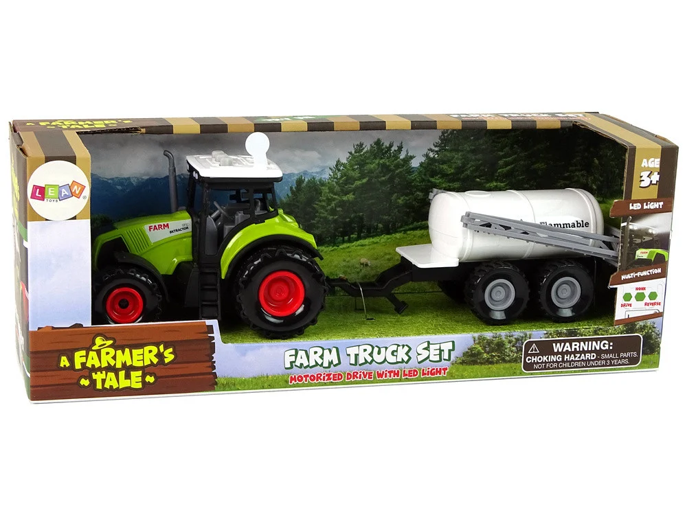 Traktor za djecu s prikolicom za poljoprivredni automobil_5