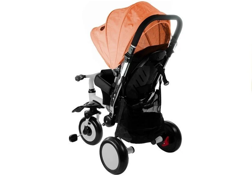 Tricikl PRO400, narančasti, pjenasti kotači Ø 23 cm_5