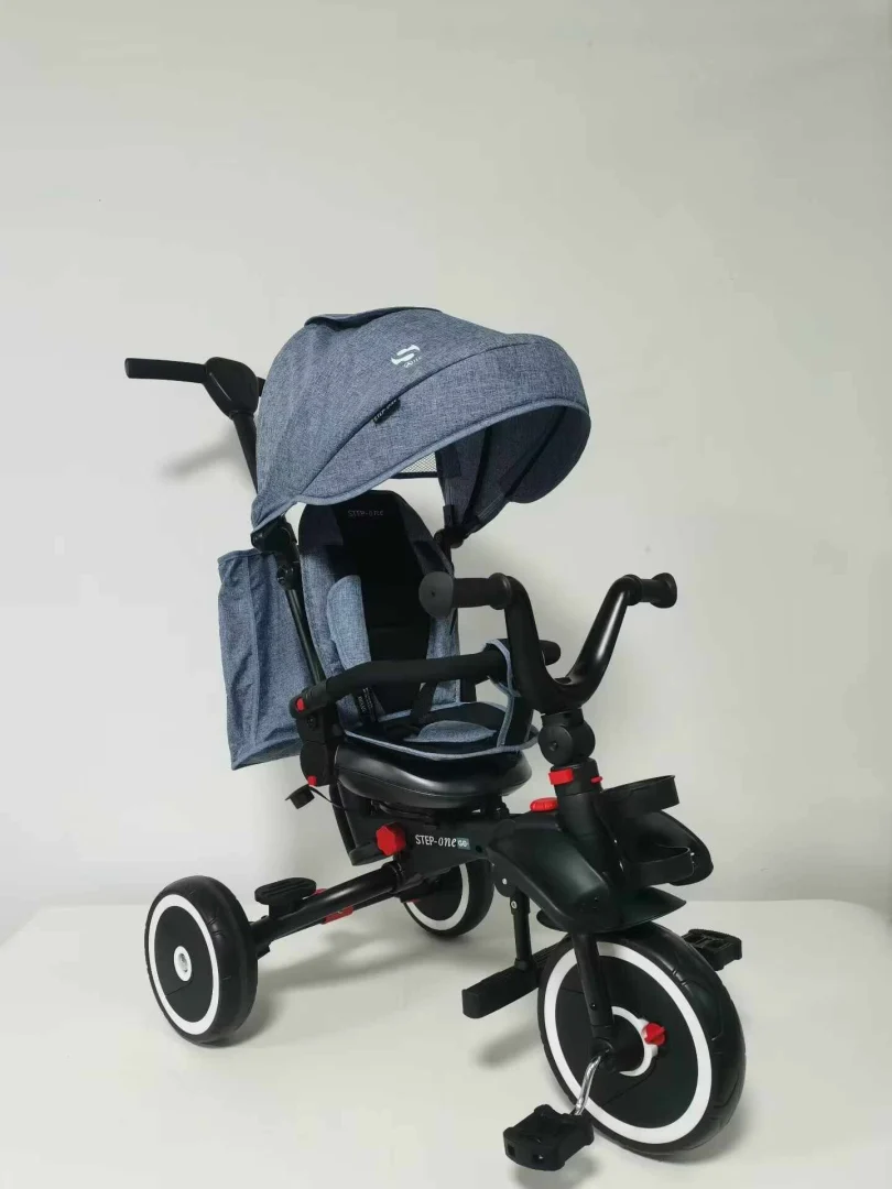 Tricikl RIDER SPORTRIKE sivi_2