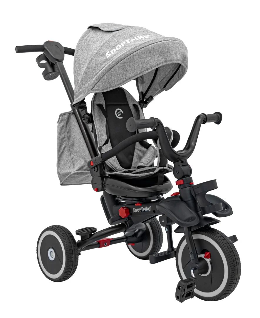 Tricikl RIDER SPORTRIKE sivi_3