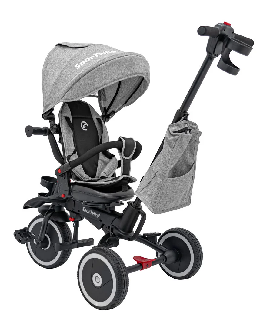 Tricikl RIDER SPORTRIKE sivi_7