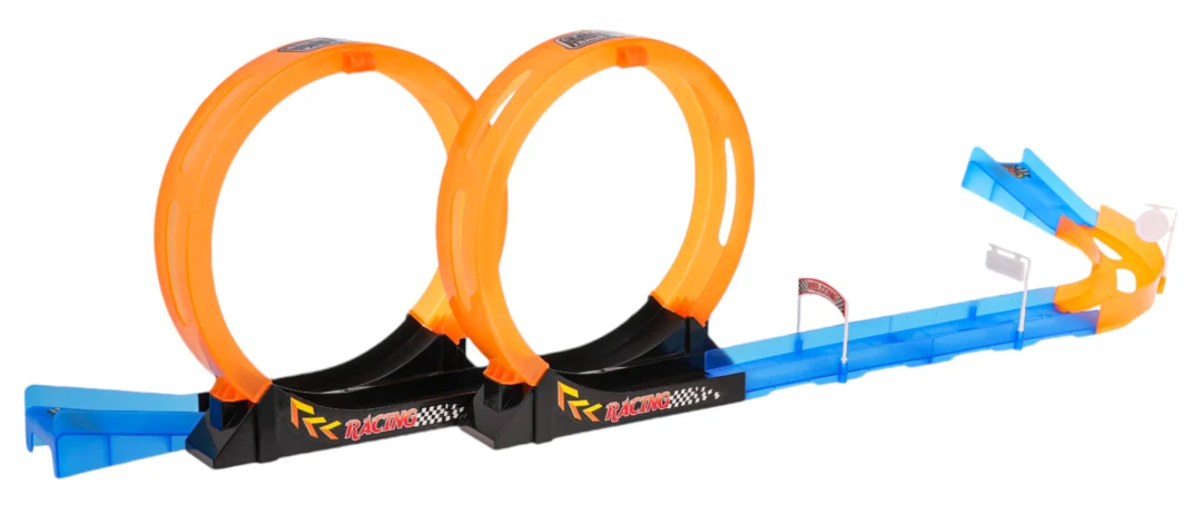 Trkaća staza Burning Loop + automobili 38 dijelova_3