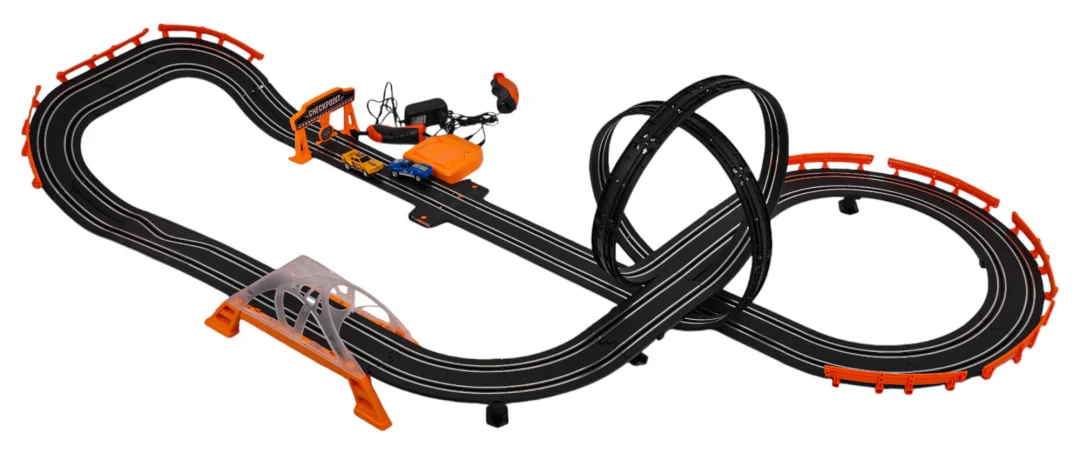 Trkaća staza TRACK MASTER s osvjetljenjem + pribor 615 cm_2