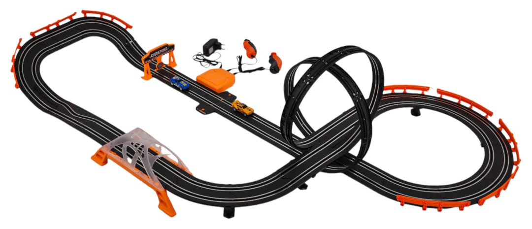 Trkaća staza TRACK MASTER s osvjetljenjem + pribor 615 cm_5