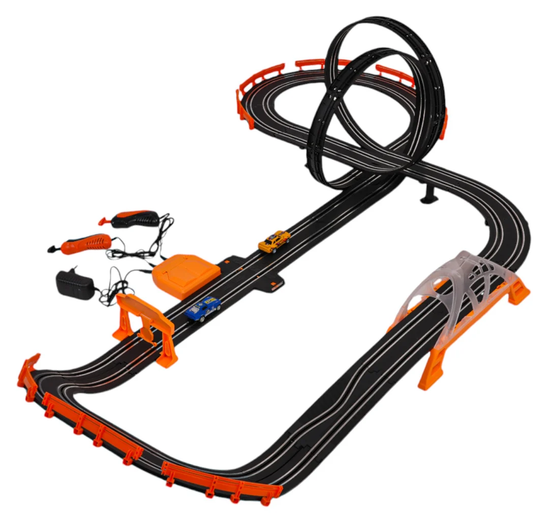 Trkaća staza TRACK MASTER s osvjetljenjem + pribor 615 cm_8