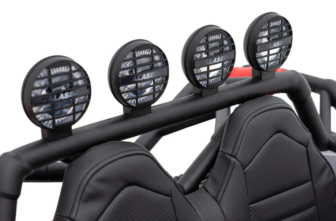 Trkaći auto buggy na 5 baterija za djecu + 3. Siva + 2x200W motora + daljinski upravljač + spori_17