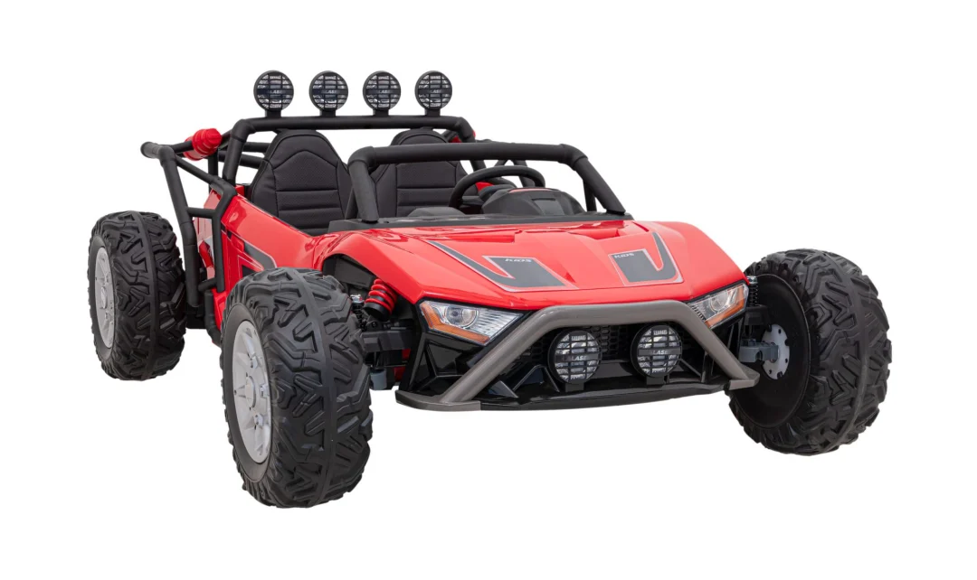 Trkaći buggy na akumulator 2x200W, crveni_14