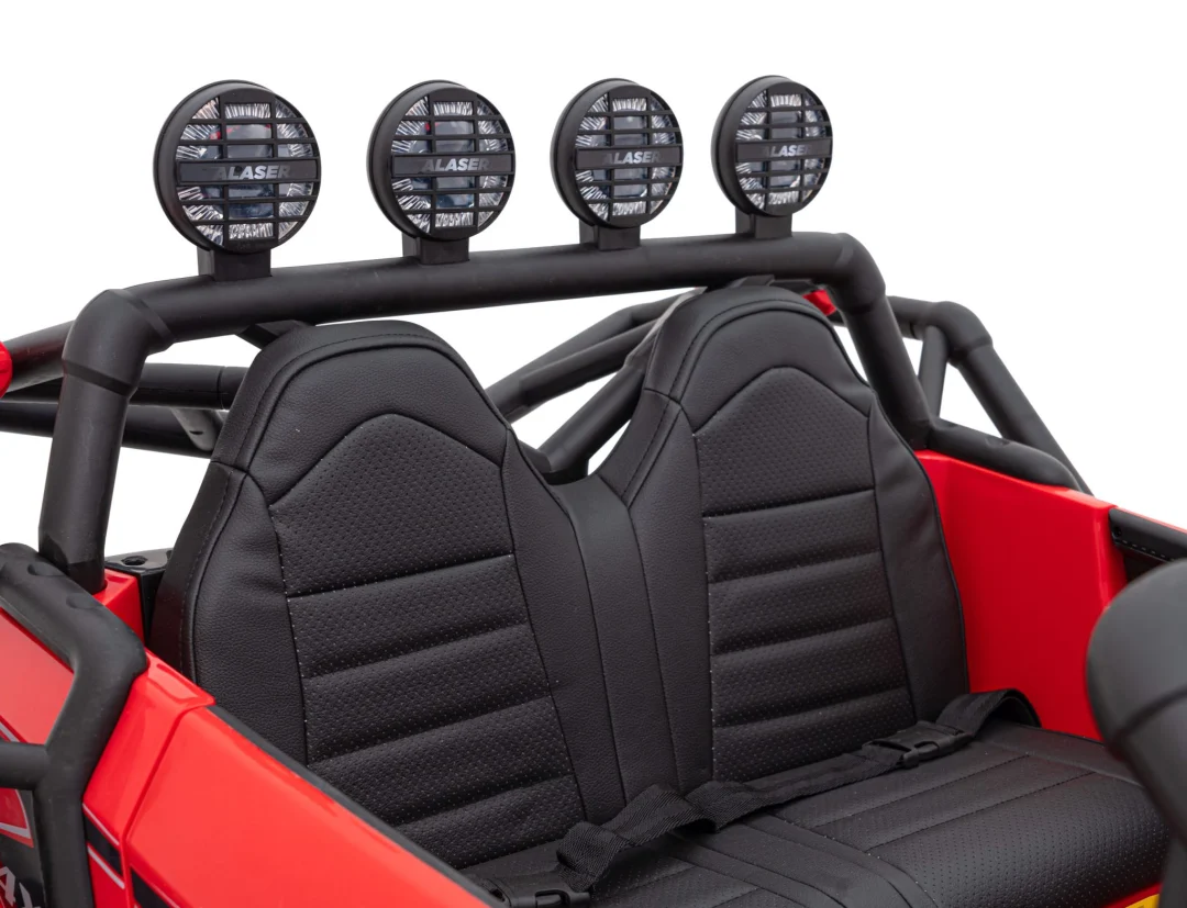 Trkaći buggy na akumulator 2x200W, crveni_15