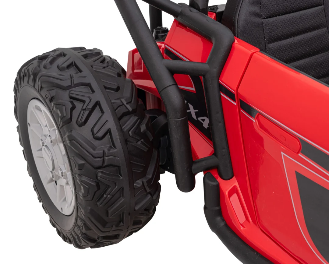 Trkaći buggy na akumulator 2x200W, crveni_16