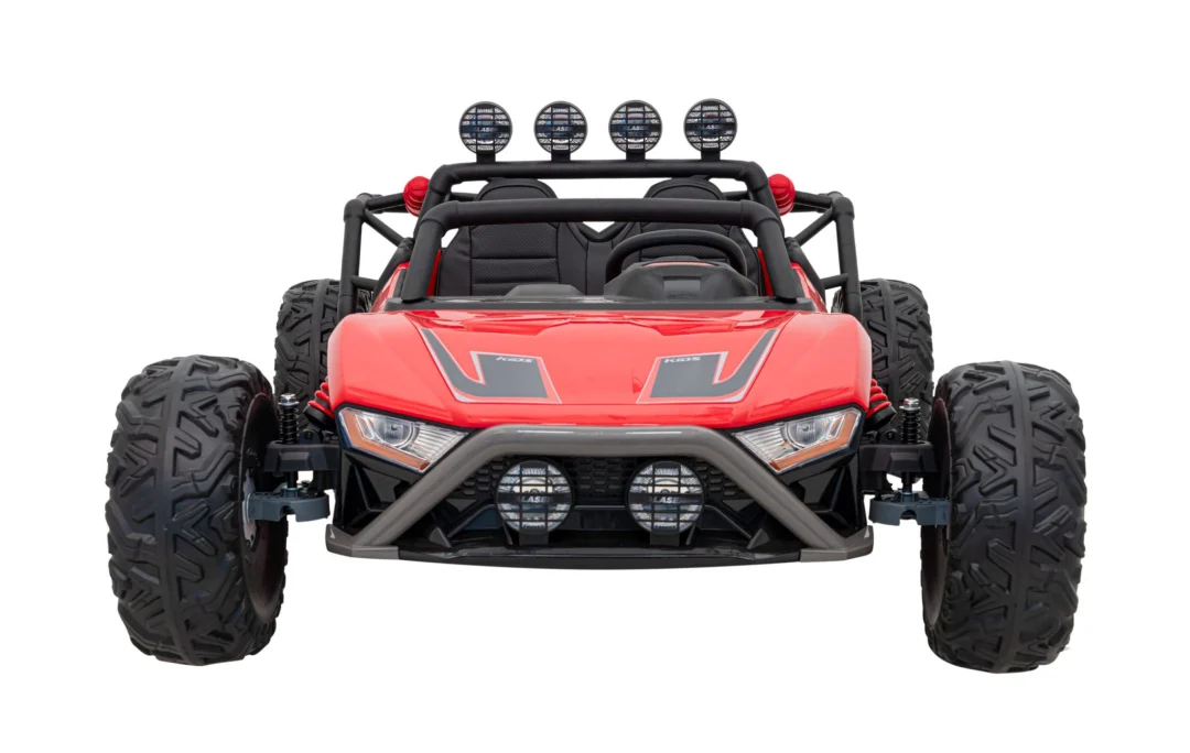 Trkaći buggy na akumulator 2x200W, crveni_4