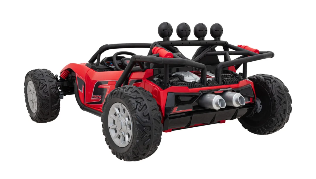 Trkaći buggy na akumulator 2x200W, crveni_6