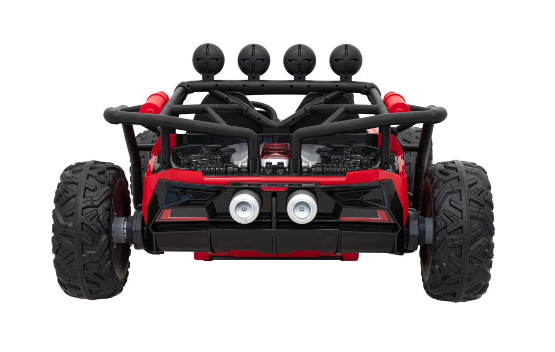 Trkaći buggy na akumulator 2x200W, crveni_7