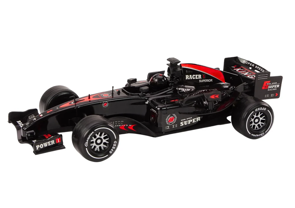 Trkaći sportski automobil F1 Driven 1:10 Crni zvukovi_2