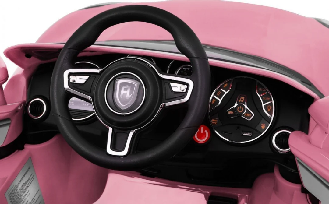 Turbo-S auto na akumulator s daljinskim, ružičasti_8