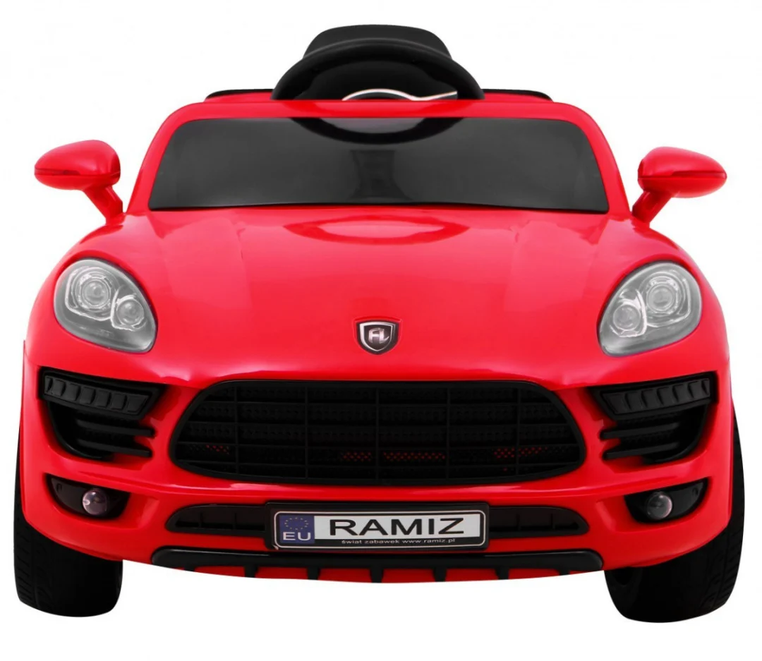 Turbo-S automobil na baterije za djecu crveni SUV + daljinski upravljač, crvena_3