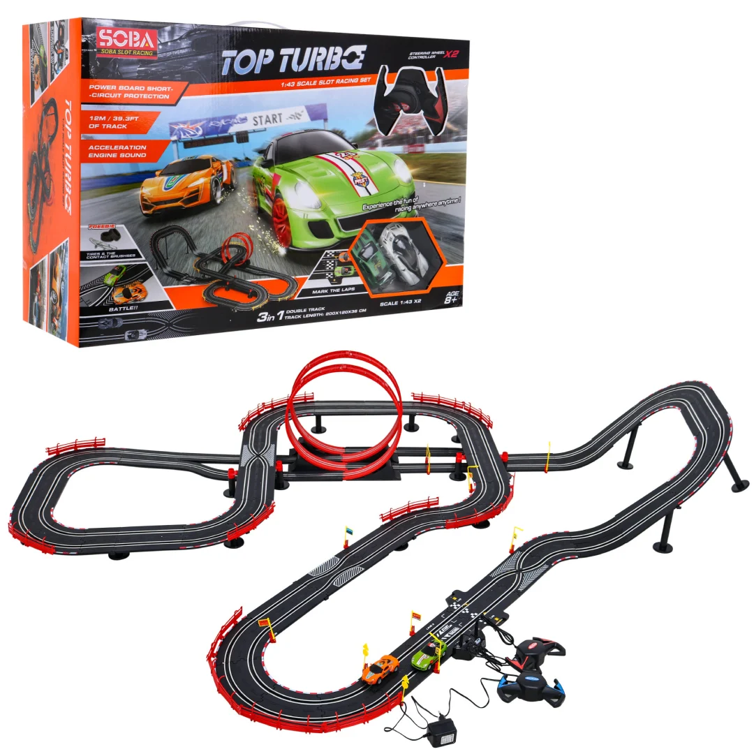 Turbo trkaća staza R/C za djecu 8+_1