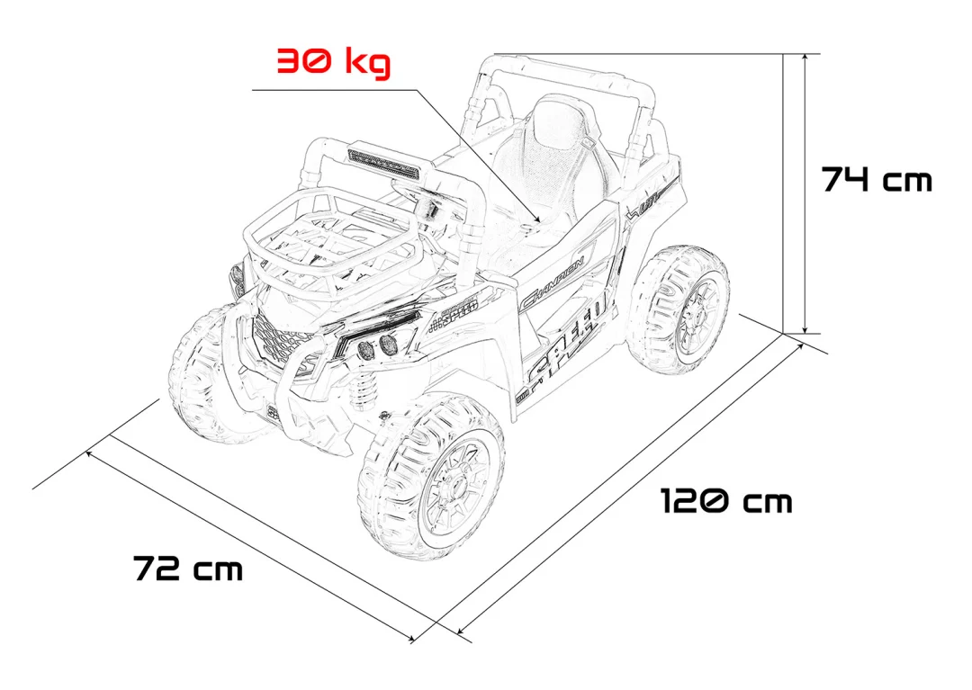 UTV LIFT crni auto na akumulator_2
