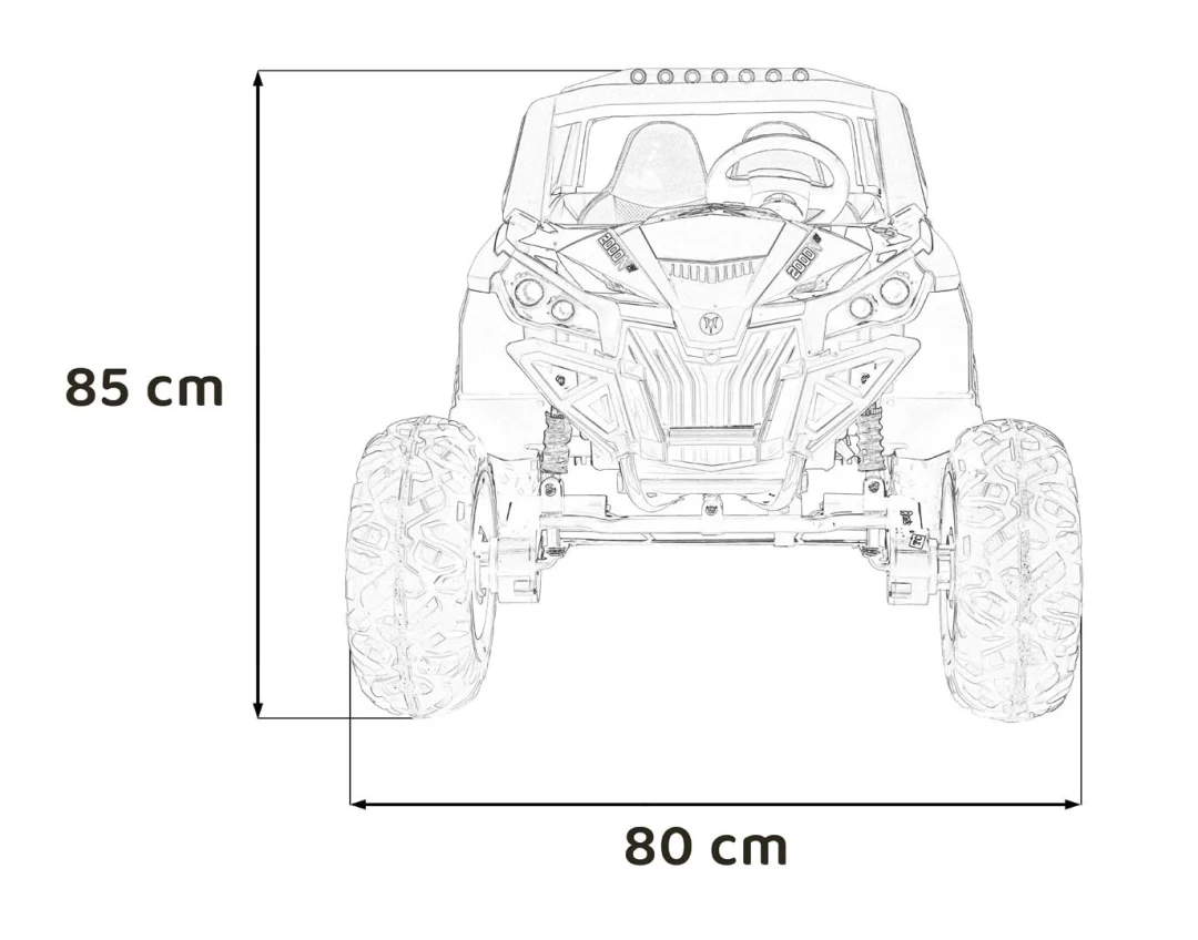 UTV-MX 2000N Buggy bijela_2