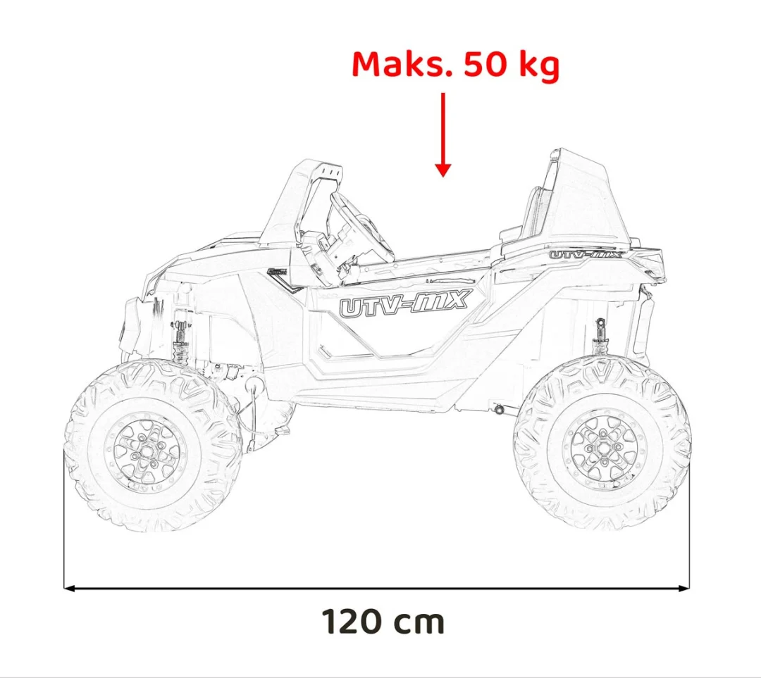 UTV-MX 2000N Buggy bijela_3