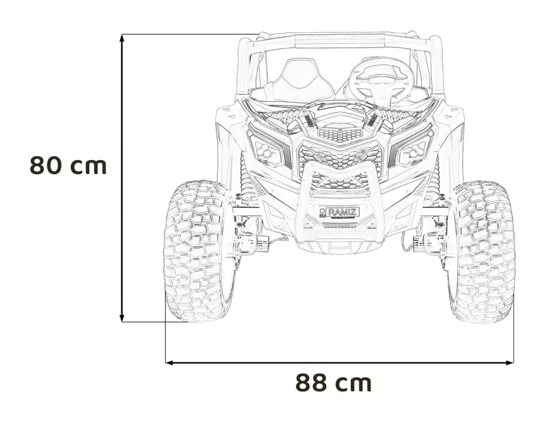 UTV X3 Off-Road crvena_2