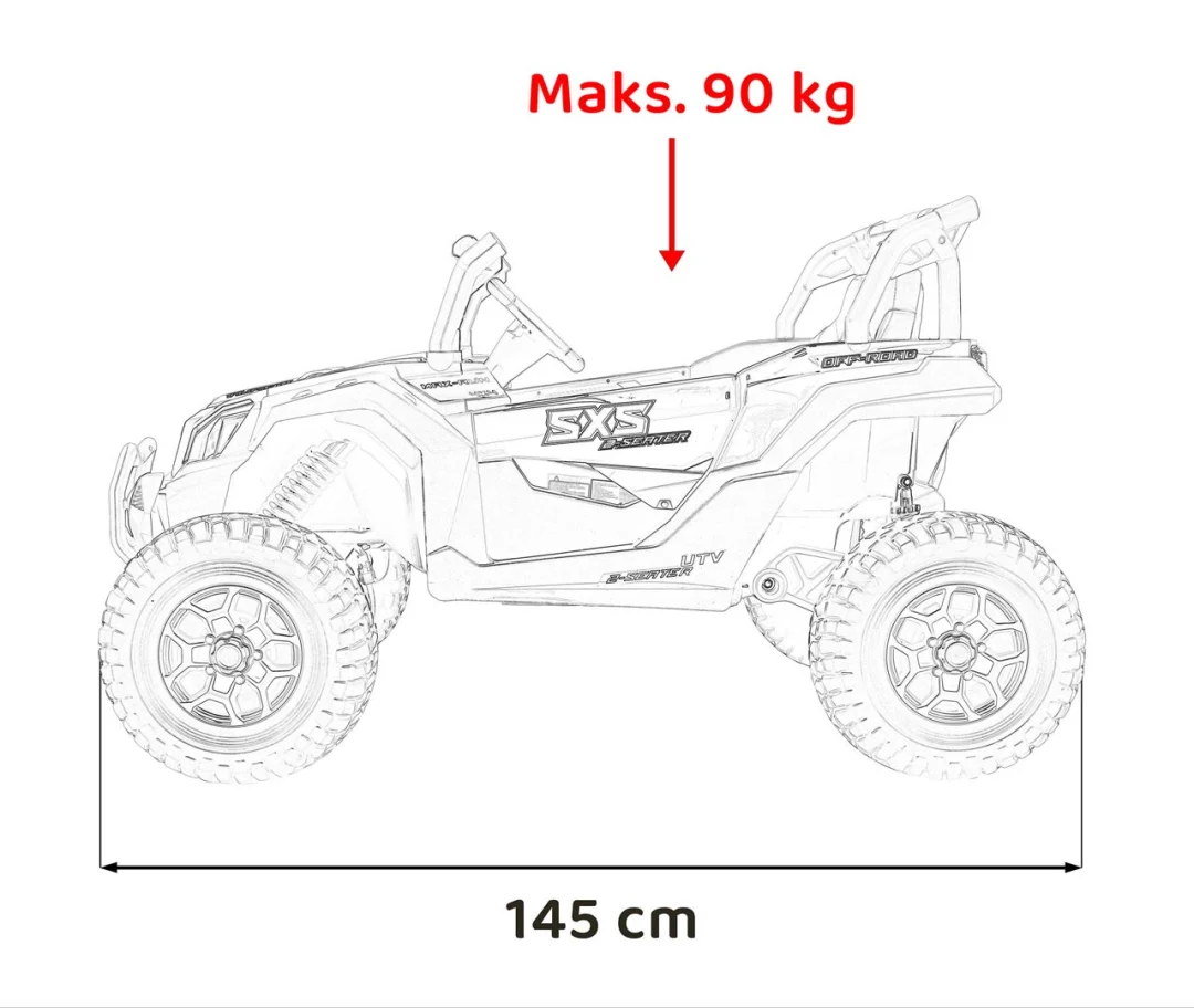 UTV X3 Off-Road plava_4
