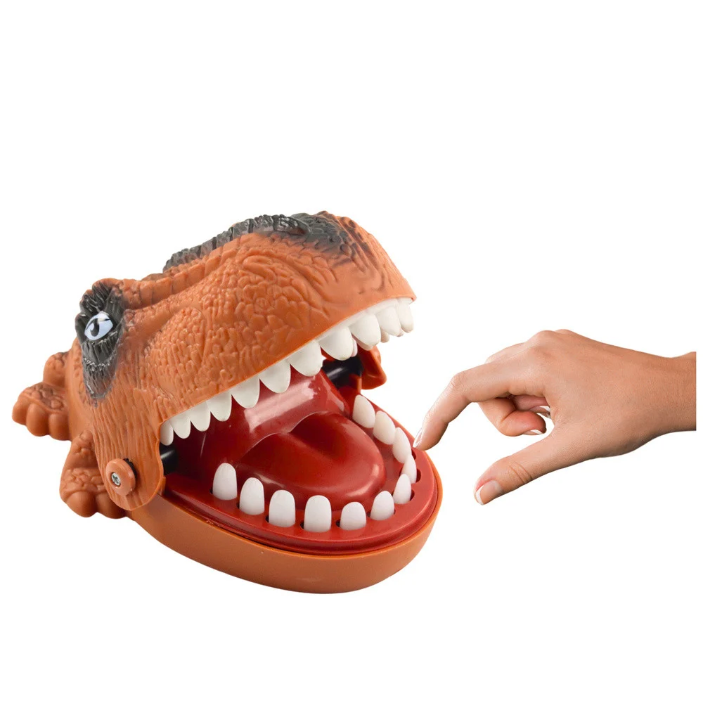 Ugriz napadajući dinosaur smeđa arkadna igra_2