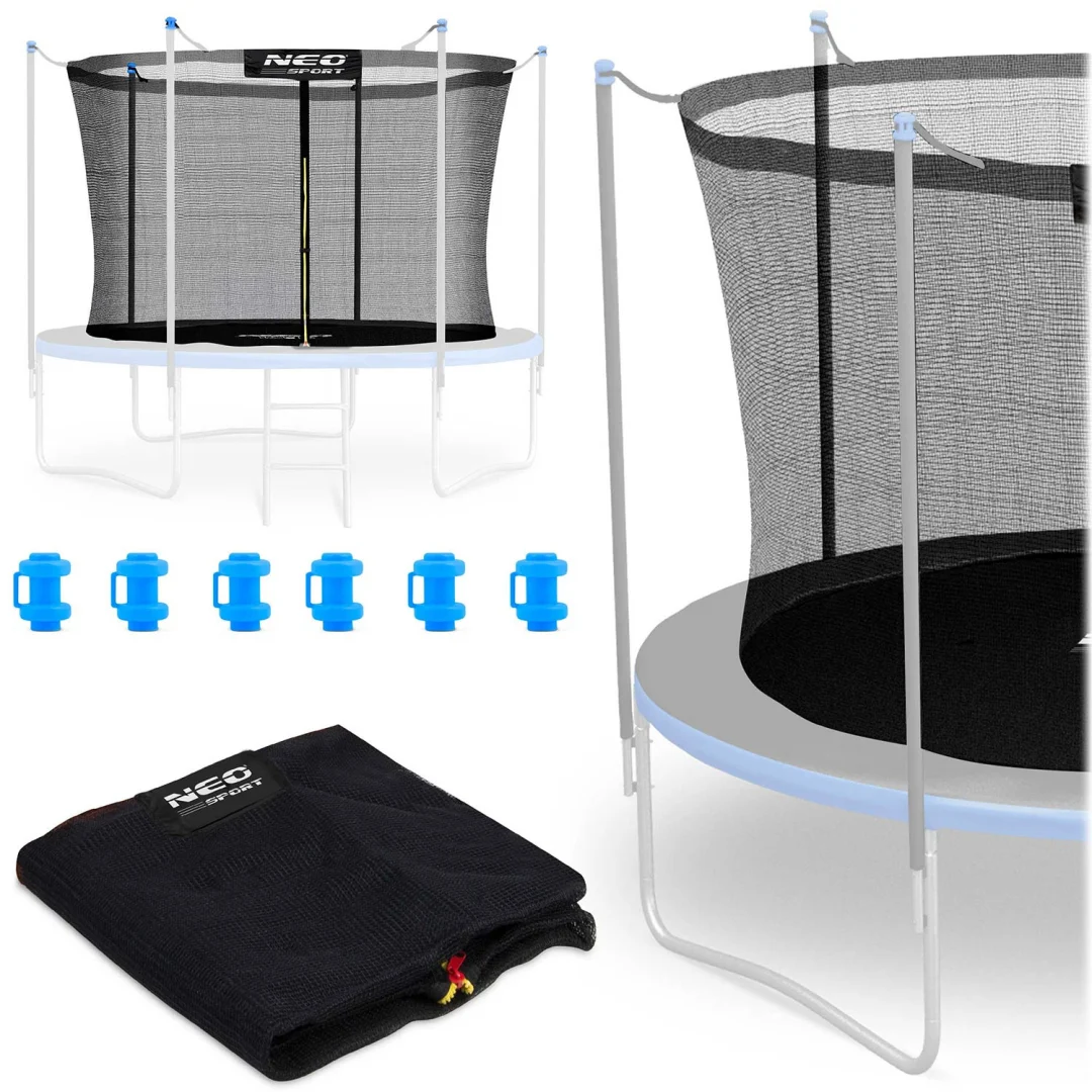 Unutarnja mreža za trampolin Neo-Sport, 312 cm, 10 stopa, siva, var. NS-10W-241-SW_1