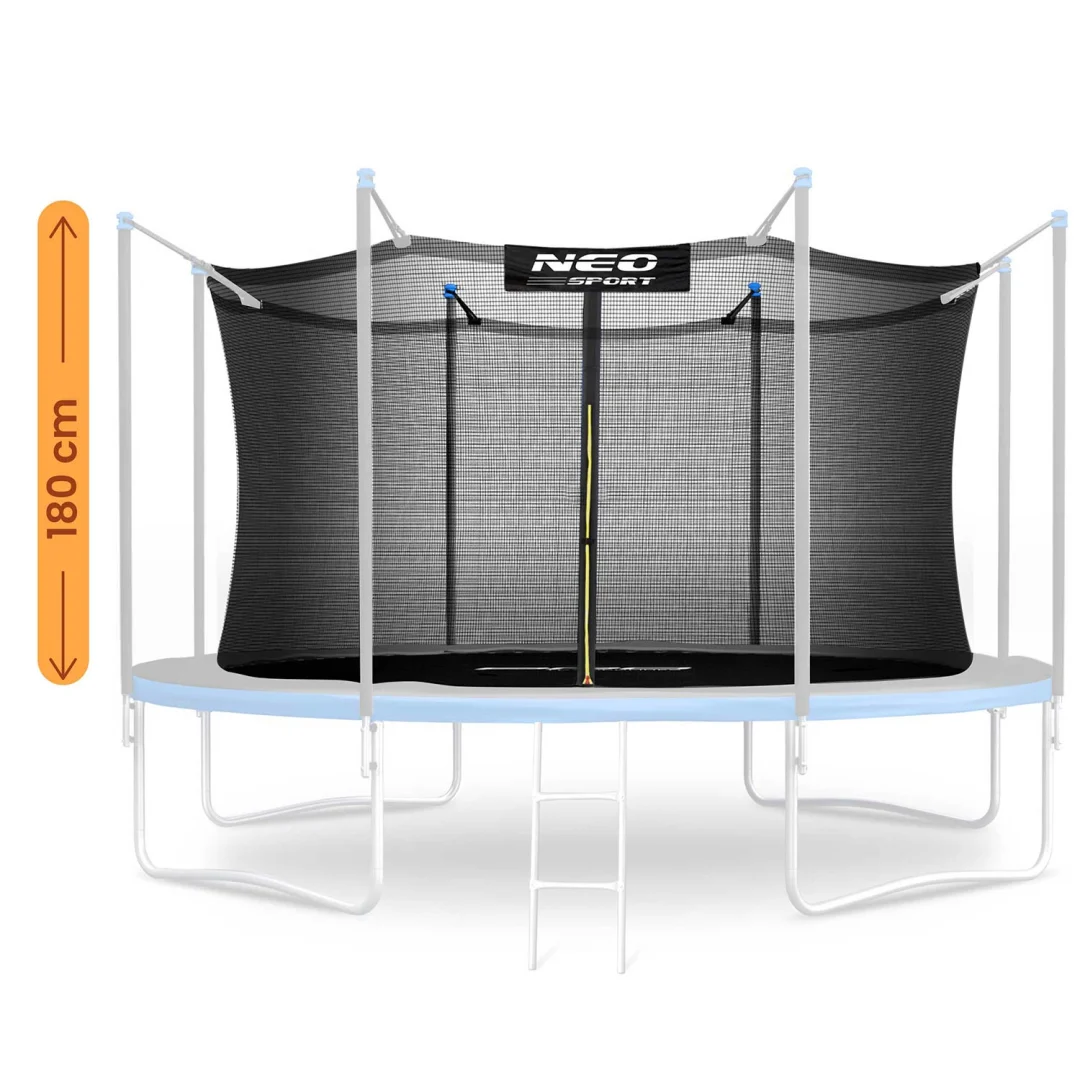 Unutarnja mreža za trampolin Neo-Sport, 374 cm, 12 stopa, siva, var. NS-12W-241-SW_7