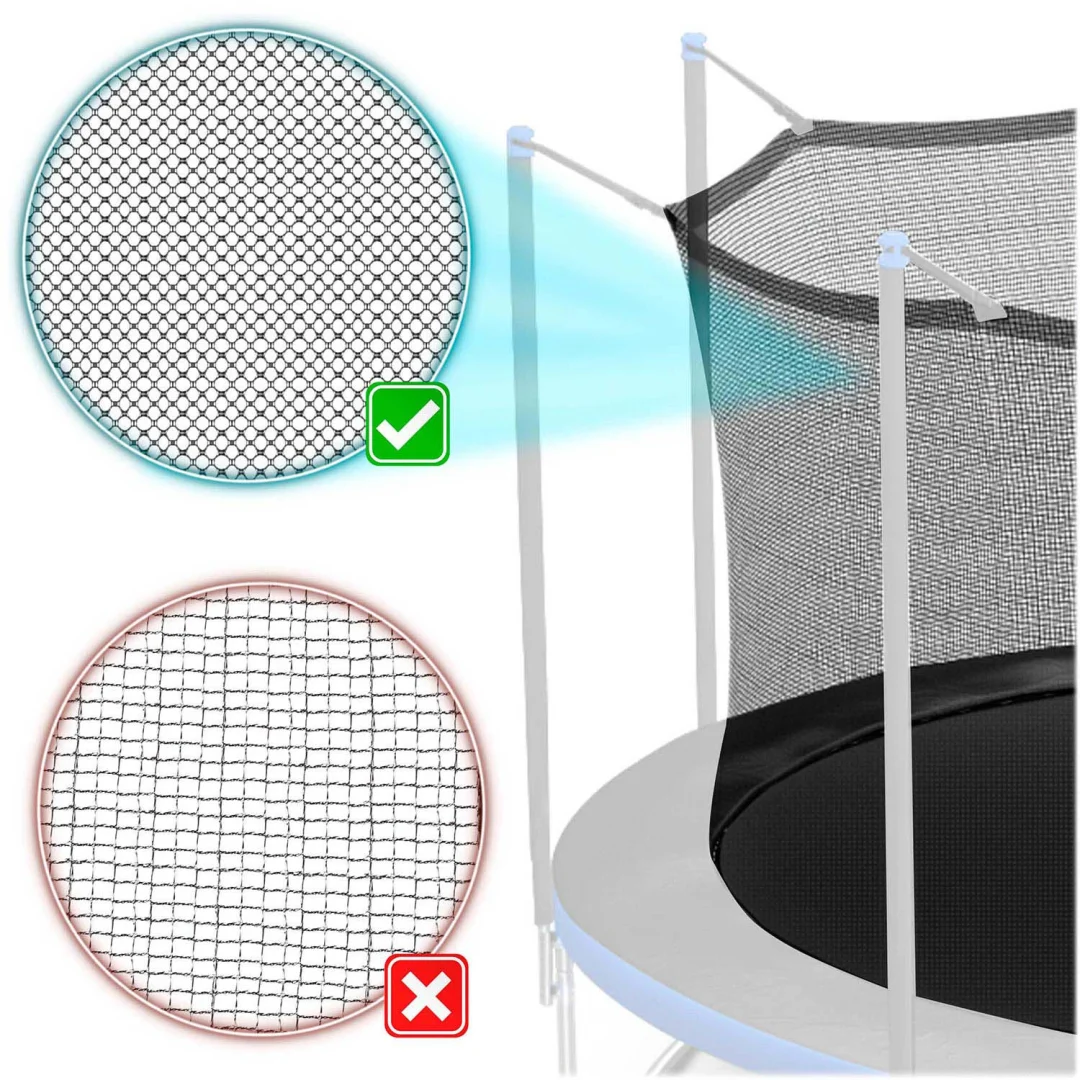 Unutarnja mreža za trampolin Neo-Sport 435 cm, 14 stopa, siva, var. NS-14W-241-SW_5