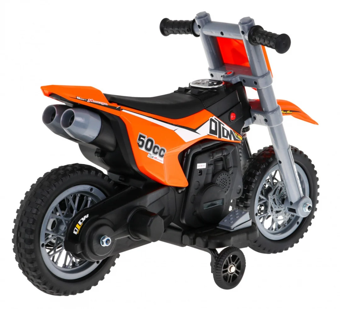 V-Cross narančasti motocikl motor na akumulator_8