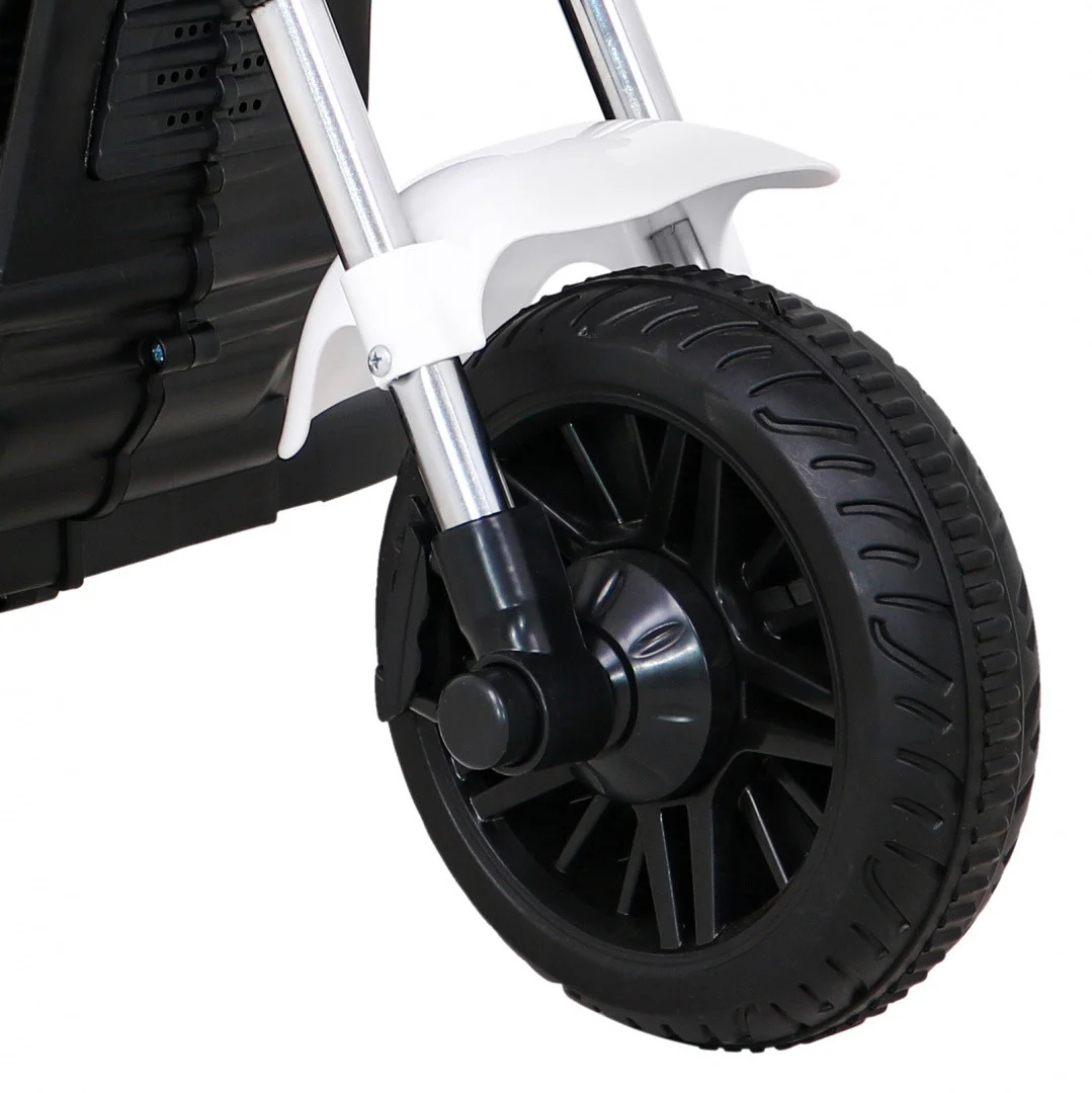 V-Max motor za sjeckalicu na baterije za djecu bijeli + melodije truba + svjetlo + pomoćni, bijela motor na akumulator_11